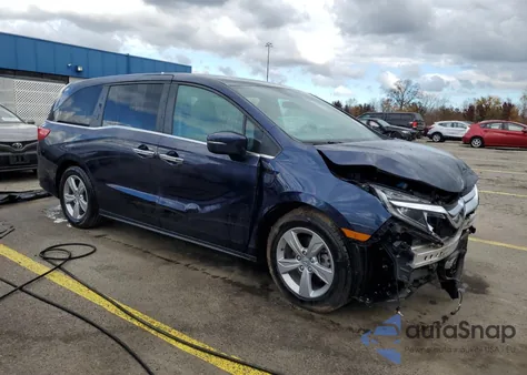 2019 Honda Odyssey Ex from USA, damaged, VIN 5FNRL6H54KB083258